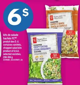 Maxi KITS DE SALADE HACHÉE PC | CHOPPED SALAD KITS offer