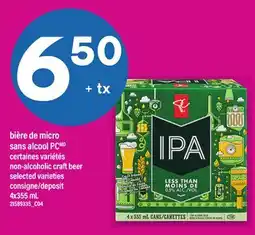 Maxi BIÈRE DE MICRO SANS ALCOOL PC | NON-ALCOHOLIC CRAFT BEER offer
