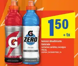 Maxi boisson désaltérante Gatorade offer