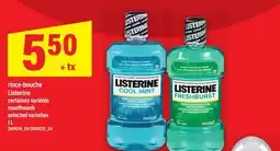 Maxi RINCE-BOUCHE LISTERINE | MOUTHWASH offer