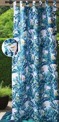 Giant Tiger Outdoor curtain with tie back offer