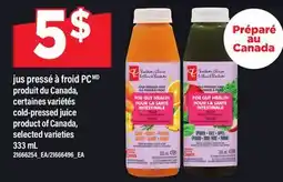 Maxi JUS PRESSÉ À FROID PC | COLD-PRESSED JUICE offer