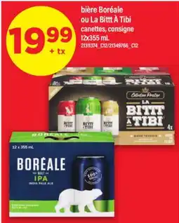 Maxi BIÈRE BORÉALE OU LA BITTT offer