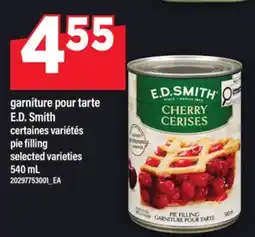 Maxi GARNITURE POUR TARTE E.D. SMITH | PIE FILLING offer
