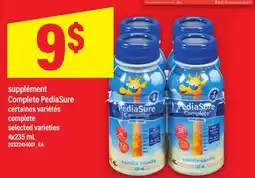 Maxi SUPPLÉMENT COMPLETE PEDIASURE | COMPLETE offer