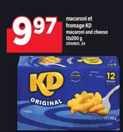 Maxi MACARONI ET FROMAGE KD | MACARONI AND CHEESE offer