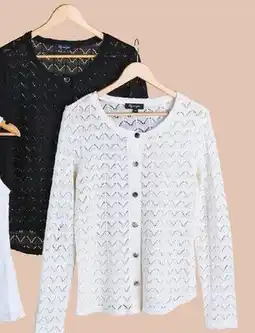 Giant Tiger Lace top or crochet cardigan offer