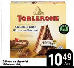 Pasquier Gâteau au chocolat Toblerone offer