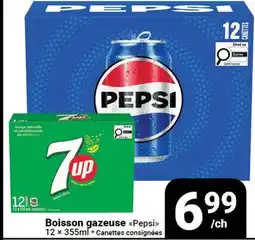 Pasquier Boisson gazeuse Pepsi offer