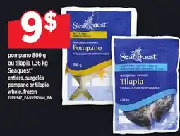 Maxi POMPANO 800 G OU TILAPIA 1,36 KG SEAQUEST | POMPANO OR TILAPIA offer
