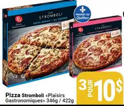 Pasquier P&G Pizza Stromboli Plaisirs Gastronomiques offer