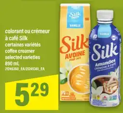 Maxi COLORANT OU CRÉMEUR À CAFÉ SILK | COFFEE CREAMER offer