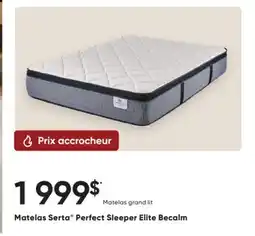 Dormez Vous Serta Matelas Perfect Sleeper Elite Becalm offer
