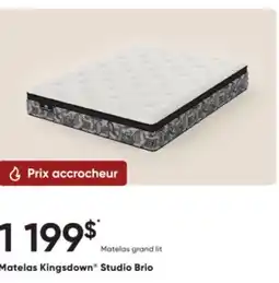 Dormez Vous Kingsdown Matelas Studio Brio offer