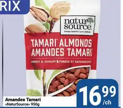 Pasquier Amandes Tamari NaturSource offer