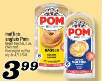 Marché Richelieu MUFFINS ANGLAIS POM | POM ENGLISH MUFFINS offer