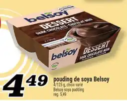 Marché Richelieu POUDING DE SOYA BELSOY | BELSOY SOYA PUDDING offer