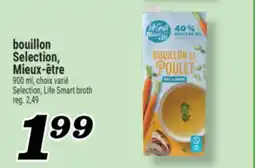 Marché Richelieu BOUILLON SELECTION, MIEUX‑ÊTRE | LIFE SMART BROTH offer