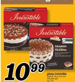 Marché Richelieu GÂTEAU IRRÉSISTIBLE | IRRÉSISTIBLE CAKE offer