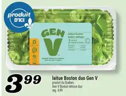 Marché Richelieu LAITUE BOSTON DUO GEN V | GEN V BOSTON LETTUCE DUO offer