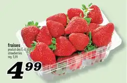 Marché Richelieu FRAISES | STRAWBERRIES offer