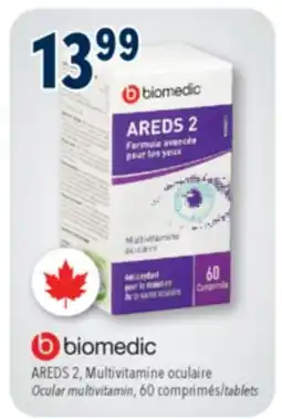 Familiprix BIOMEDIC, AREDS 2, ocular multivitamin, 60 tablets offer