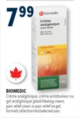 Familiprix Biomedic heating cream extra strength offer