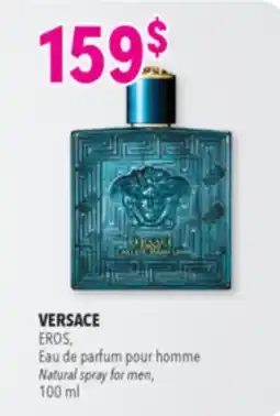 Familiprix VERSACE, EROS, Natural spray for men offer