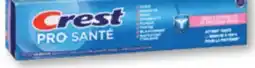 Familiprix Crest Pro-Health sensitive & enamel shield toothpaste offer