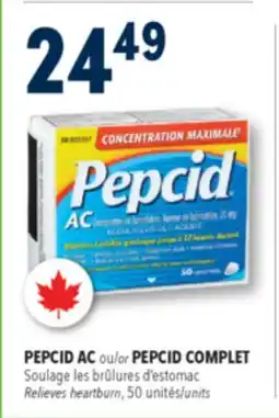 Familiprix PEPCID AC ou PEPCID COMPLET offer