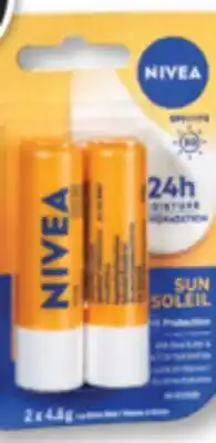 Familiprix NIVEA, NIVEA MEN or EUCERIN AQUAPHOR Selected lip balms offer