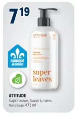 Familiprix ATTITUDE Super Leaves, Savon à mains offer
