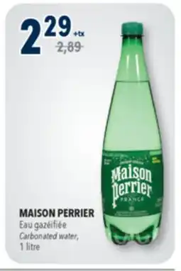 Familiprix MAISON PERRIER Carbonated water offer