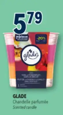 Familiprix GLADE, Scented candle offer