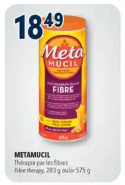 Familiprix METAMUCIL Fibre therapy, 283g or 575g offer