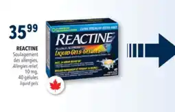 Familiprix REACTINE Allergies relief offer