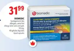 Familiprix BIOMEDIC Allergy relief, extra strength offer