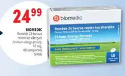 Familiprix BIOMEDIC 24 hours allergy remedy, 10 mg, 48 tablets offer