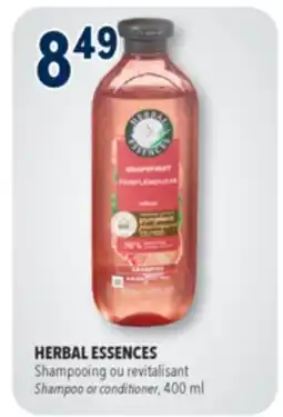 Familiprix HERBAL ESSENCES, Shampoo or conditioner offer