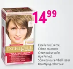 Familiprix L'ORÉAL PARIS, Excellence Creme, Cream colour or Age Perfect, Beautifying colour care offer