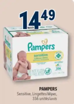 Familiprix PAMPERS Sensitive, Wipes, 336 units offer