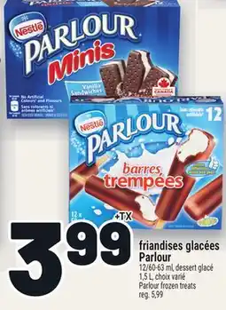 Metro FRIENDISES GLACÉES PARLOUR | PARLOUR FROZEN TREATS offer