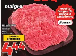 Metro PORC HACHÉ MAIGRE | LEAN GROUND PORK offer