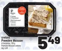 Metro CRETONS PREMIÈRE MOISSON | PREMIÈRE MOISSON CRETONS offer