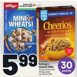 Metro CÉRÉALES KELLOGG'S, GENERAL MILLS | KELLOGG'S CEREAL offer