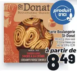 Metro TARTE BOULANGERIE ST‑DONAT | ST-DONAT BAKERY PIE offer