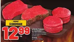 Metro BIFTECKS FRANÇAIS OU TOURNEDOS | FRESH STYLE STEAKS OR TOURNEDOS offer