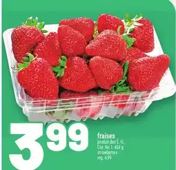 Metro FRAISES | STRAWBERRIES offer