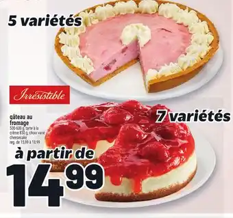 Metro GÂTEAU AU FROMAGE | CHEESECAKE offer