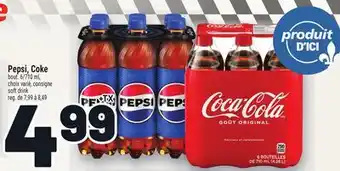 Metro PEPSI, COKE SOFT DRINK offer